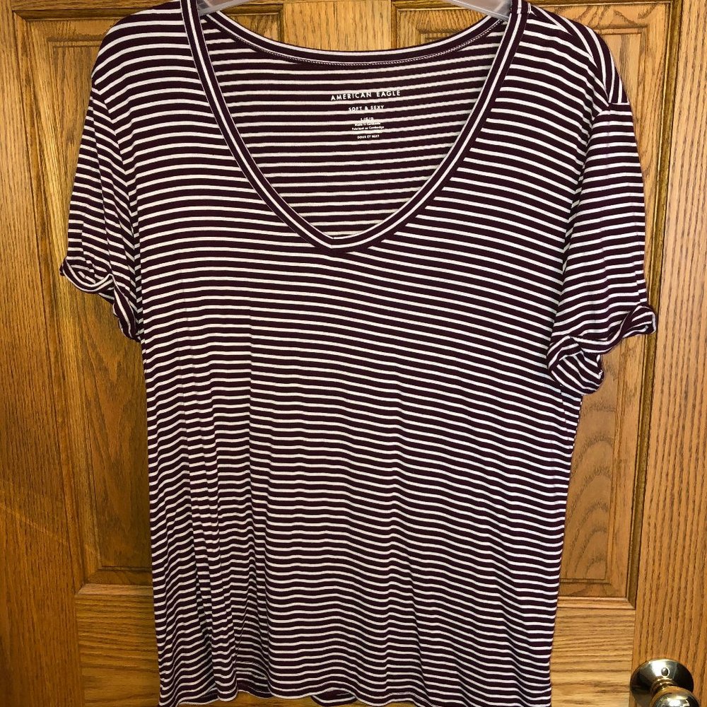 American Eagle Soft & Sexy Short Sleeve Tee, Large
